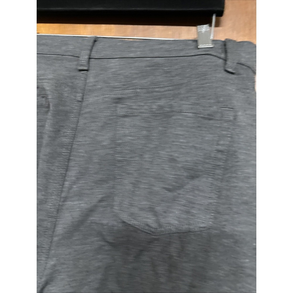 Gloria Vanderbilt Khaki Unltd Pants Woman 16 Grey Mid Rise Stretch Outdoor Work - Picture 11 of 16